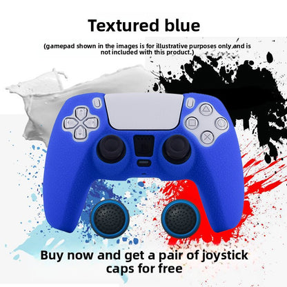 PS5 Controller Silicone Protective Cover with Joystick Caps