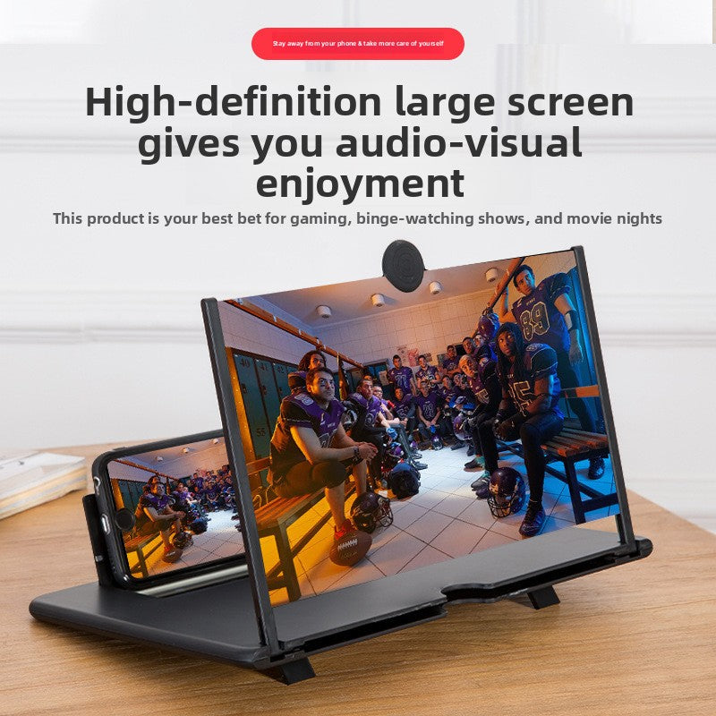 Pull-Out Phone Screen Magnifier Stand