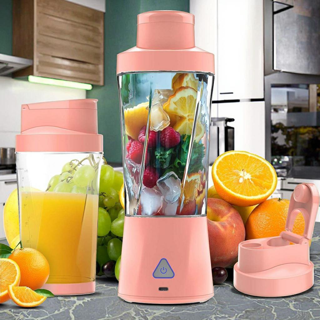 Portable Electric Juice Maker Blender  USB Rechargeable Fruit Mixer  for Shakes Smoothies Fresh Juicing Cup