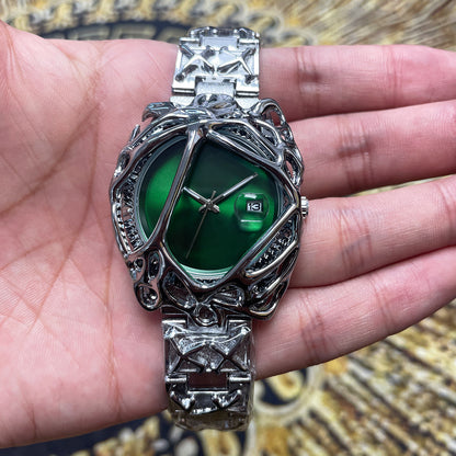 Retro Alien Cobweb Quartz Watch