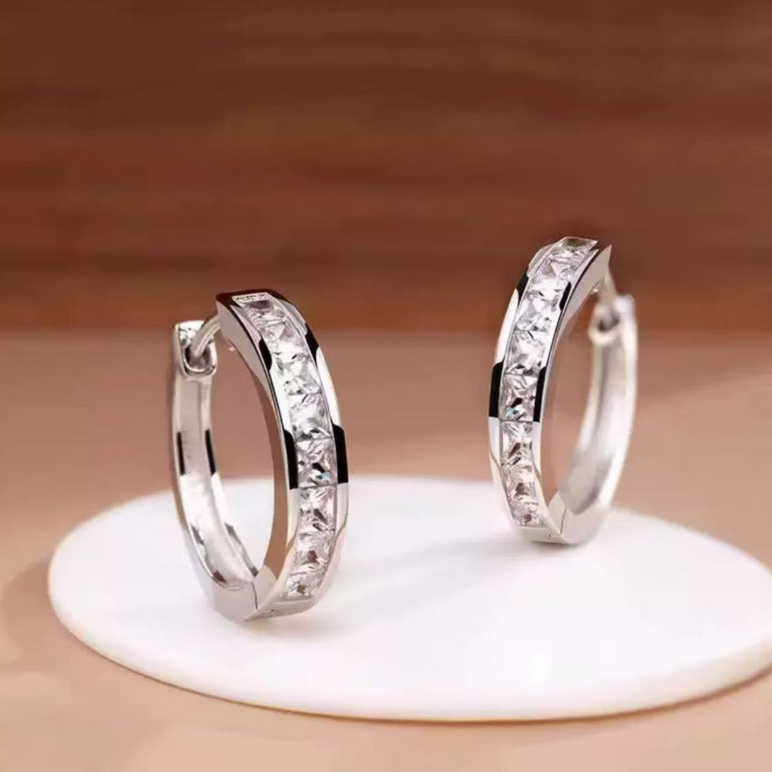 Mozan diamond stud earrings