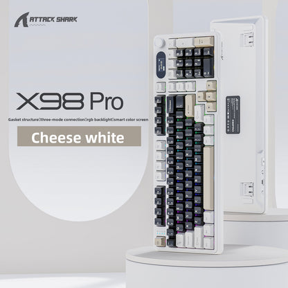 Attack Shark X98Pro Triple Mode RGB Wireless Mechanical Keyboard