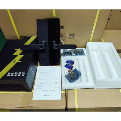 Smart Lock Facial Recognition Fingerprint Door Lock Remote Intercom
