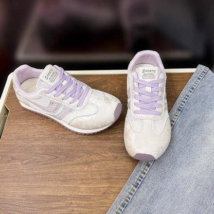 Retro Lace-Up Training Shoes