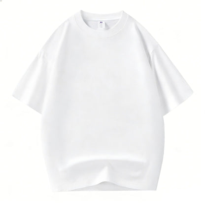 200g Pure Cotton Regular Shoulder Short Sleeve T-Shirt