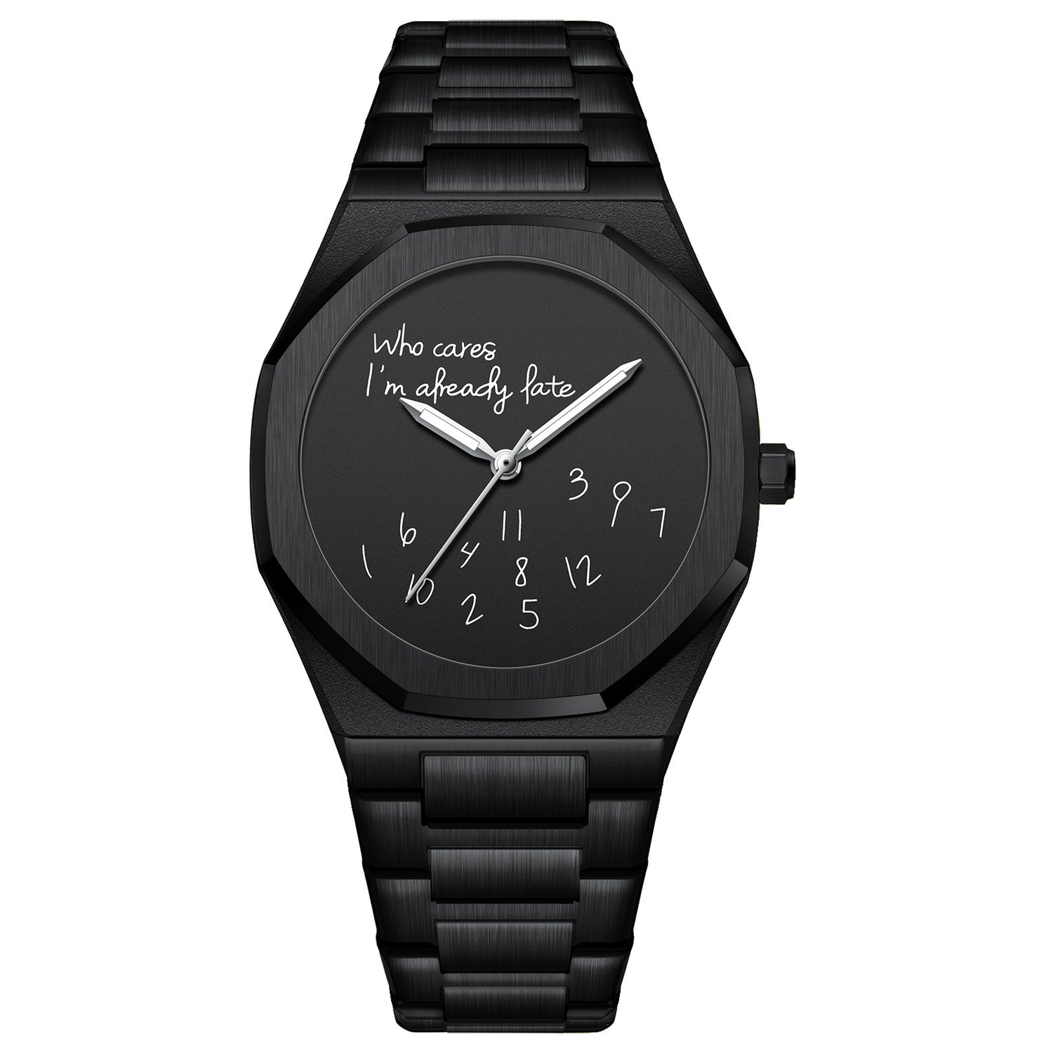 Octagonal Luminous Digital Mens Watch