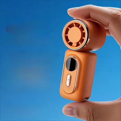 AI Facial Recognition Smart Desktop Fan with Digital Display