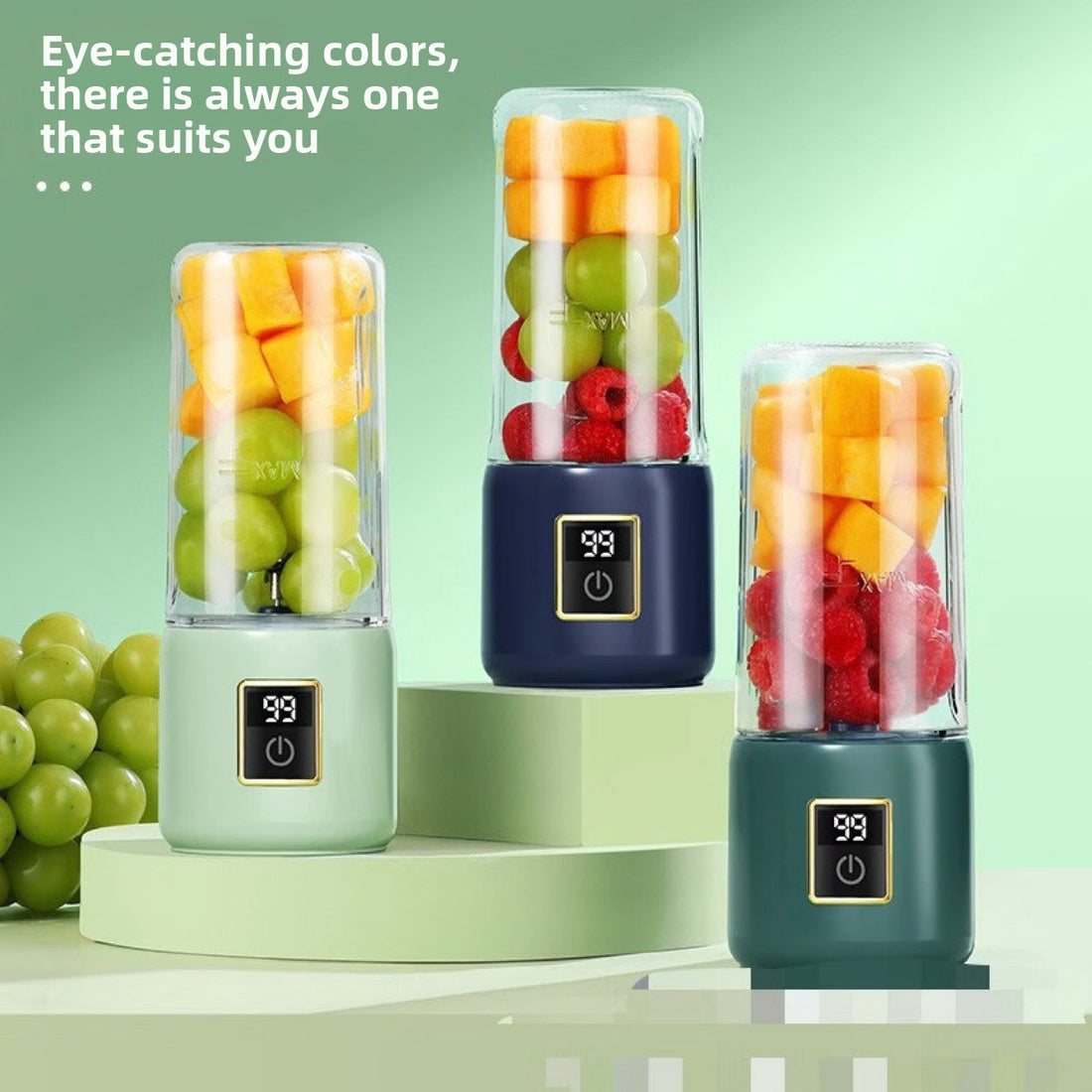 Household Silent Juicer with Digital Display