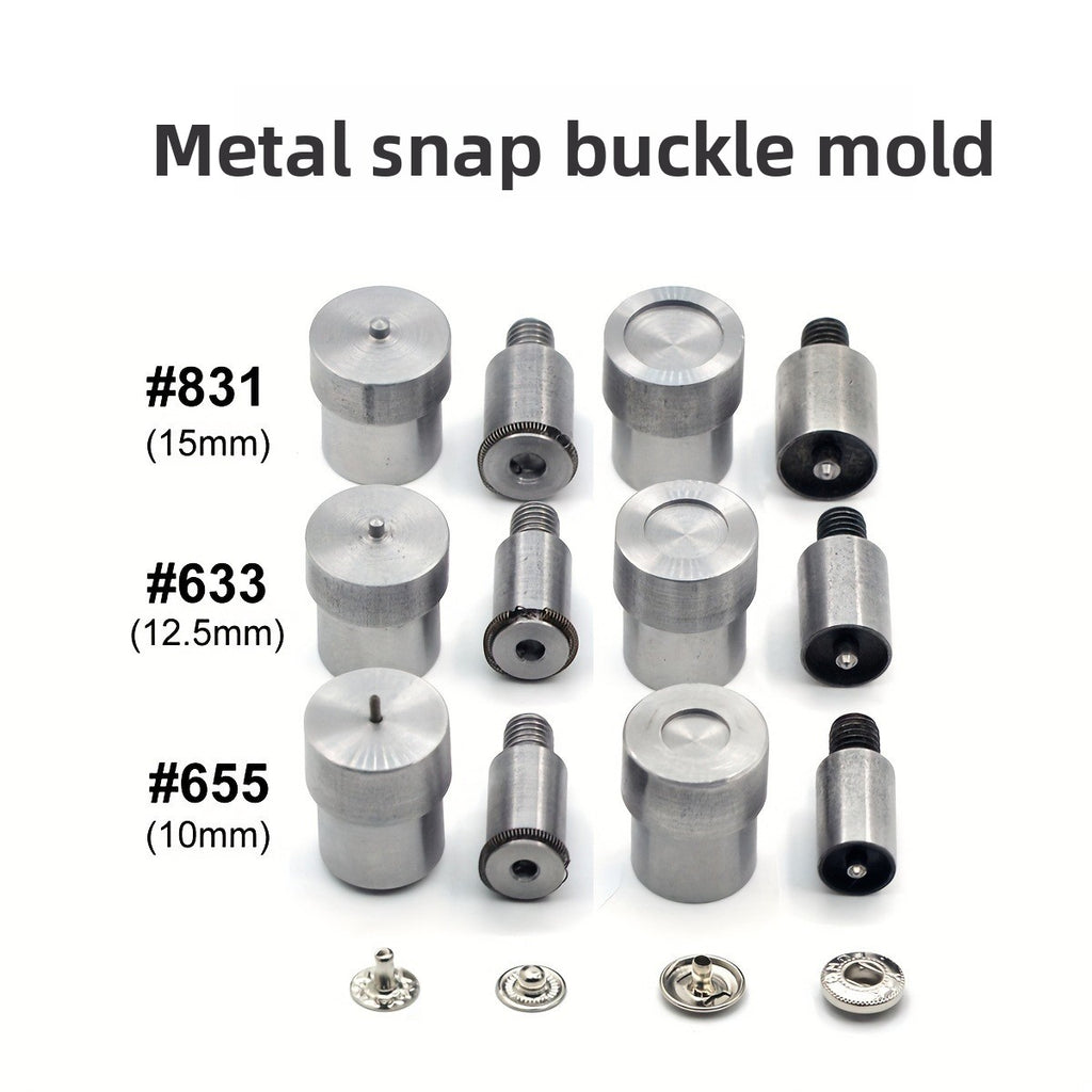 Metal Snap Button and Rivet Mold Set