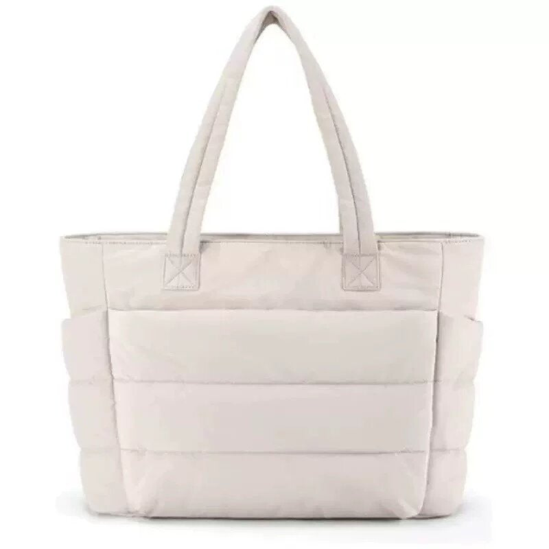 Simple Tote Bag for Women, Large Capacity Commuter Handbag