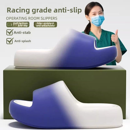 Gradient Color Anti-Slip Thick-Soled EVA Slippers