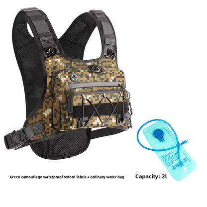 Multi-Functional Tactical Chest Bag with Hydration Pack