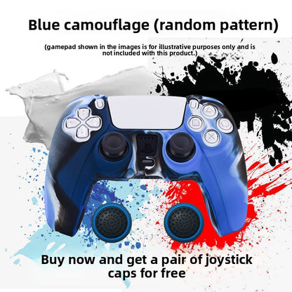 PS5 Controller Silicone Protective Cover with Joystick Caps