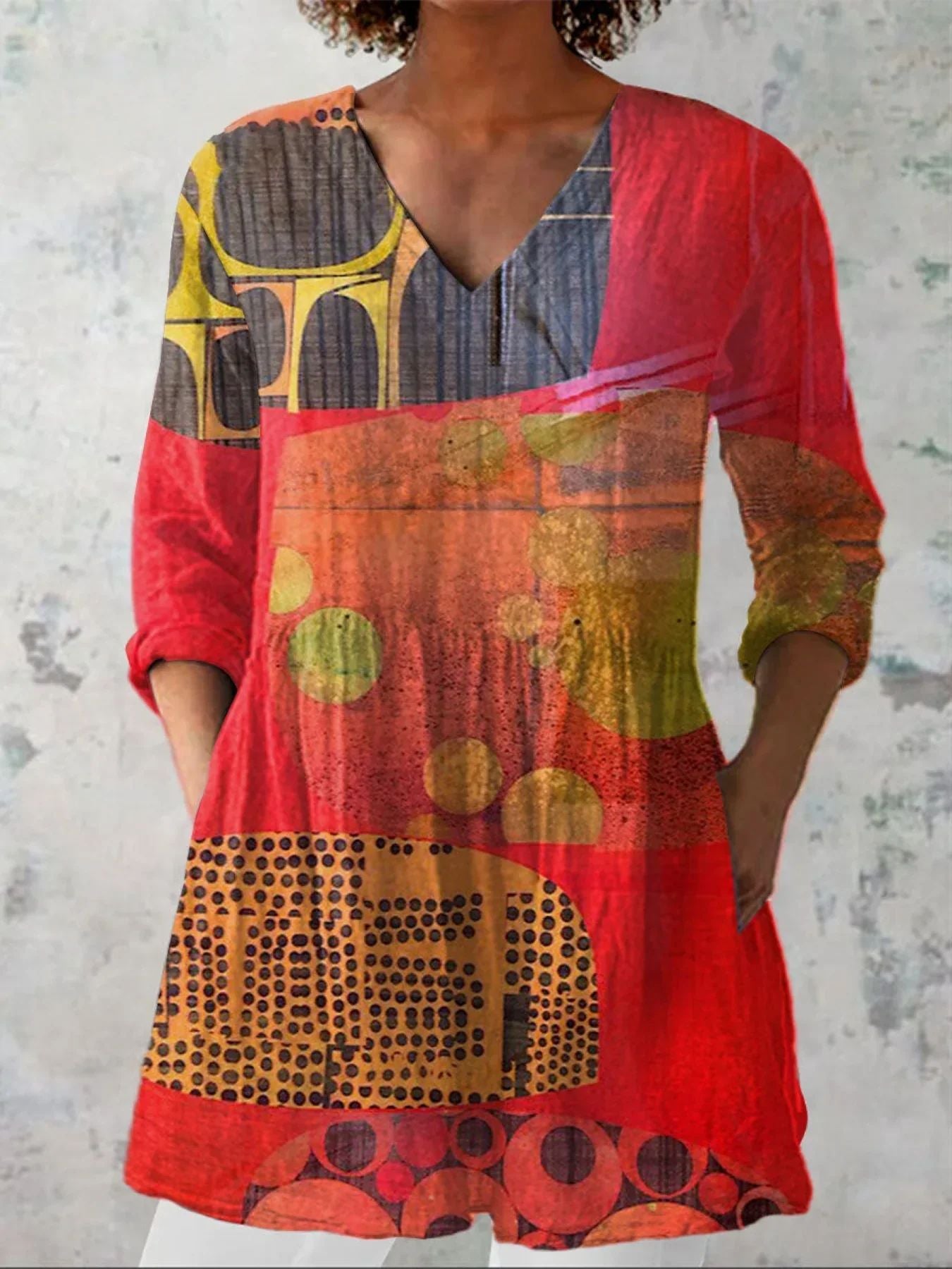 Round-neck short-sleeved women&