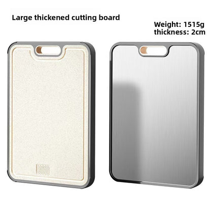 Stainless Steel Double-Sided Cutting Board