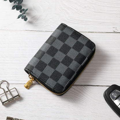 Lychee Pattern Accordion Card Holder