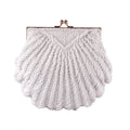 Handmade Beaded Shell Evening Bag