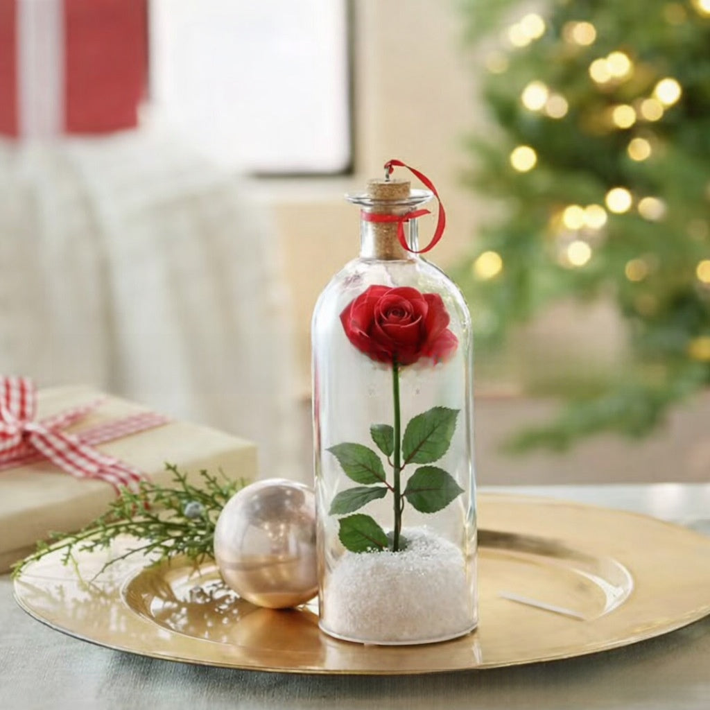 Christmas Tree Message Recording Bottle