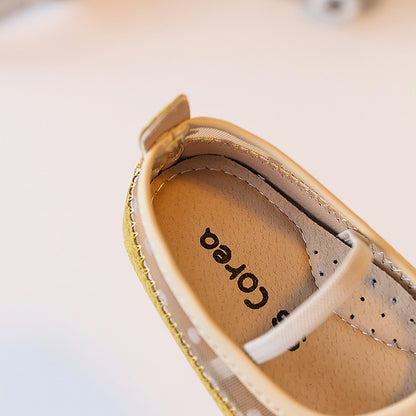 Girls Retro Mary Jane Flats