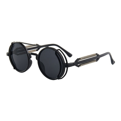 Double-spring-leg glasses