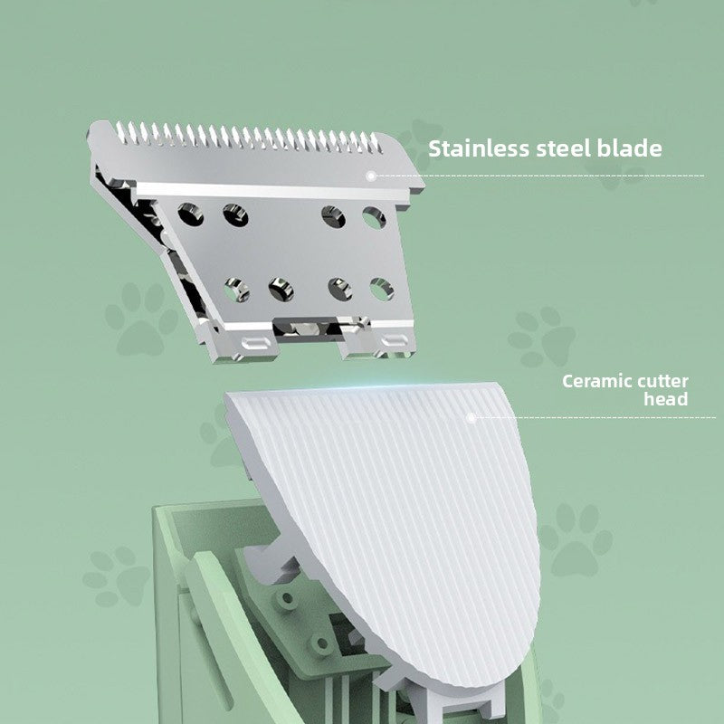 Four-In-One Electric Pet Grooming Tool