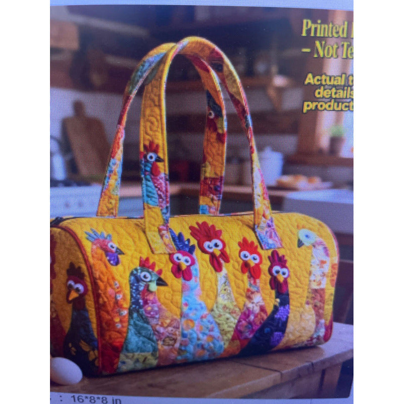 New Short-Distance Portable 3D Digital Printing Travel Bag Sports Bag
