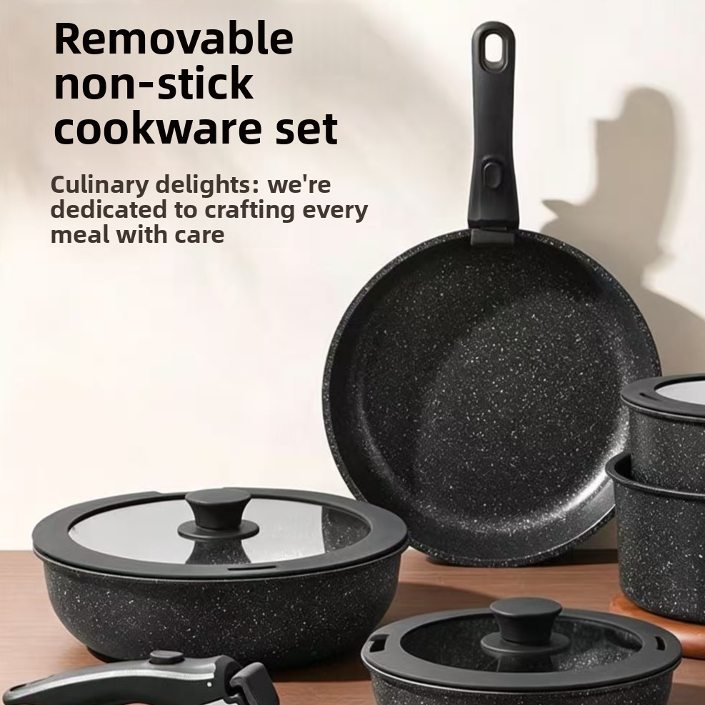 Detachable Nonstick Cookware Set