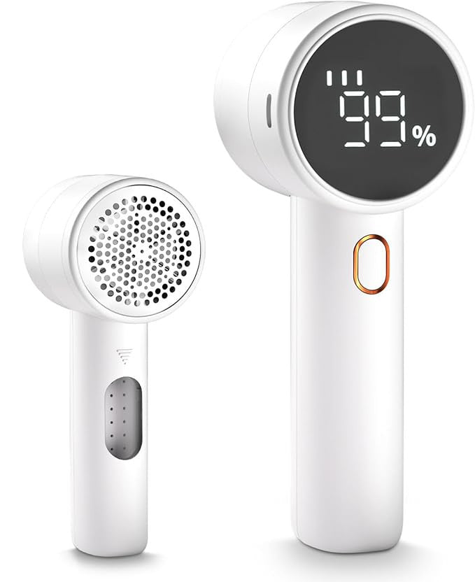 Digital Display Rechargeable Lint Remover
