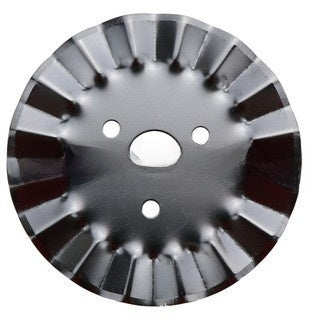 Wavy cutting knife fabric blade