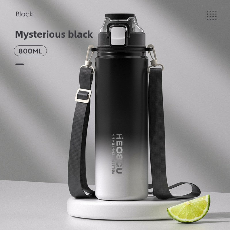 Stainless Steel Insulated Water Bottle with Straw