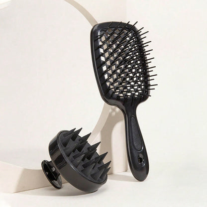 Hair Styling Spray Bottle and Massage Brush Set