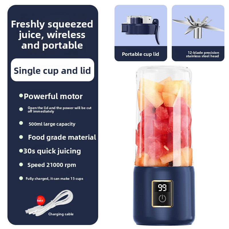 Household Silent Juicer with Digital Display