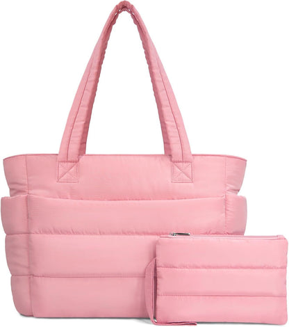 Simple Tote Bag for Women, Large Capacity Commuter Handbag