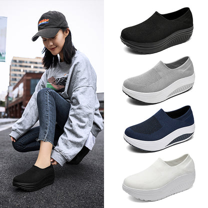 Womens Comfortable Platform Sneakers