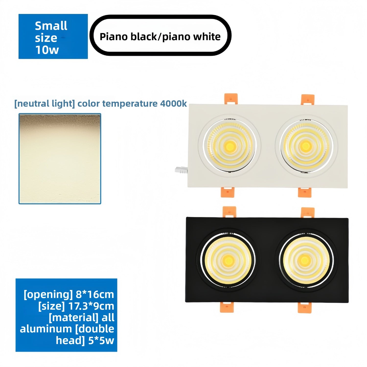 Anti Glare Recessed Downlight