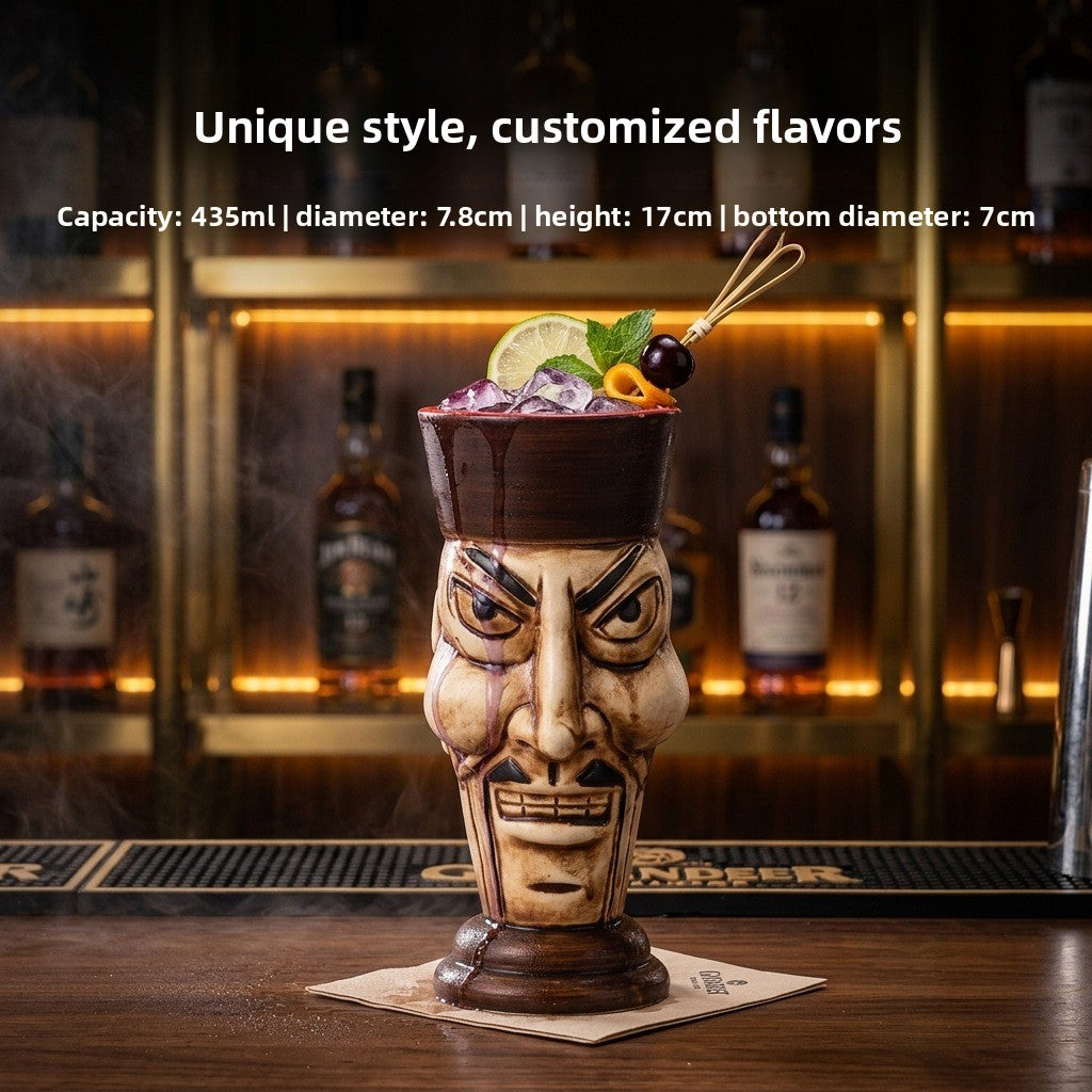 Creative Themed Ceramic Cocktail Cups