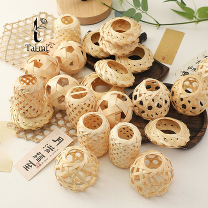 Handwoven Bamboo Festival Decorations