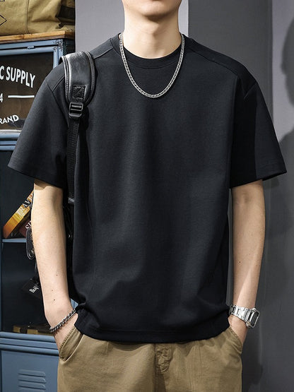 8XL Large Size Round Neck Short-Sleeve