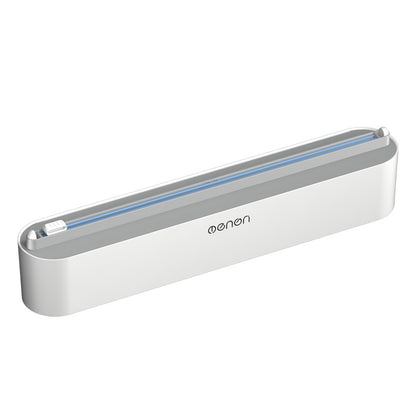 Magnetic cling film cutter box