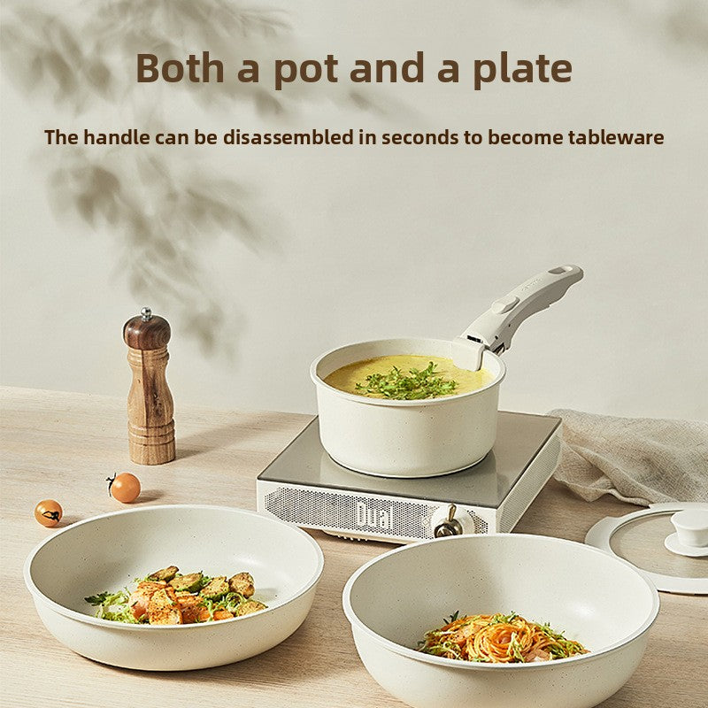 Detachable Ceramic Non-Stick Cookware Set