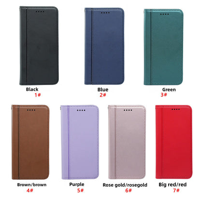 Magnetic Flip Leather Phone Case for iPhone
