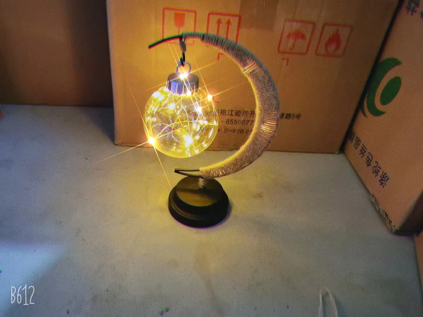 LED Moon Shape Decorative Light String