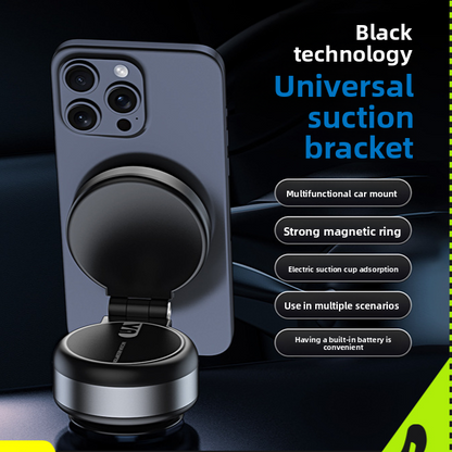 Telescopic Car Phone Holder with Magnetic Suction