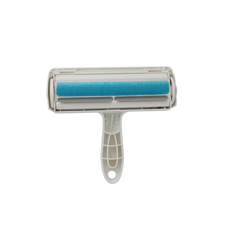 Remove the hair by using a brush