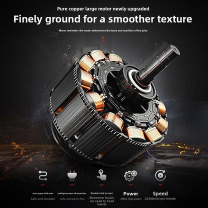 Portable Electric Juice Maker Blender  USB Rechargeable Fruit Mixer  for Shakes Smoothies Fresh Juicing Cup