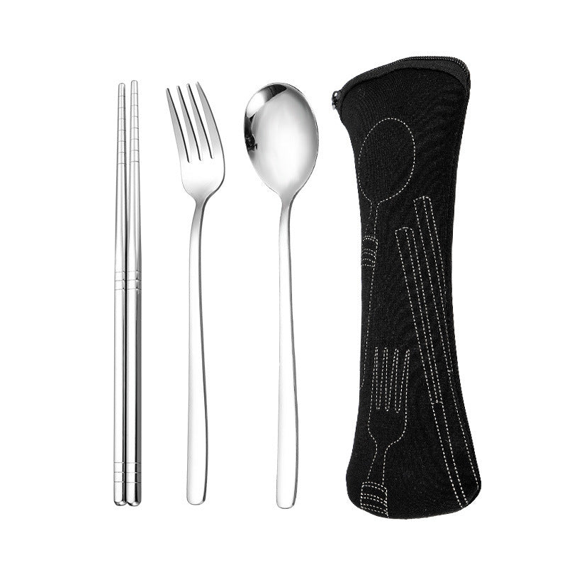 Stainless Steel Portable Tableware