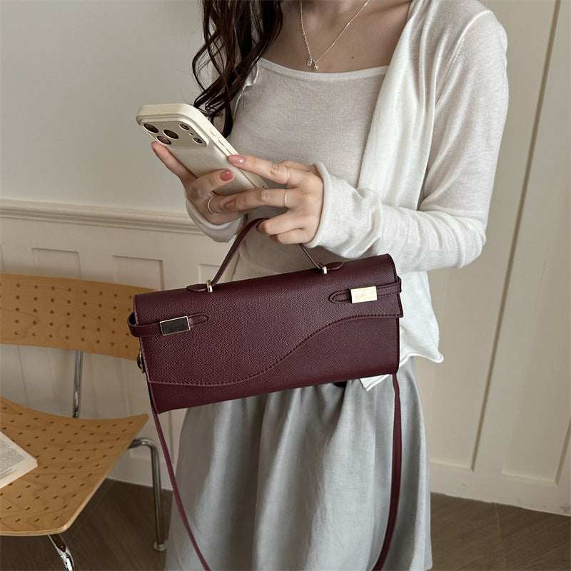 Retro-style handbag, underarm bag, shoulder bag, crossbody bag
