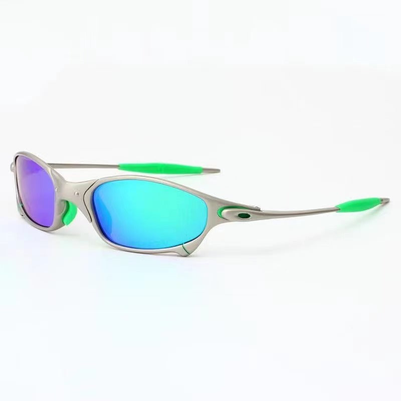 Metal Frame Polarized Sports Sunglasses