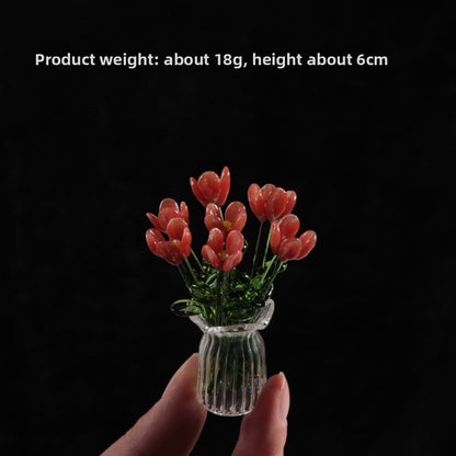 Handmade Glass Simulation Flower Decoration