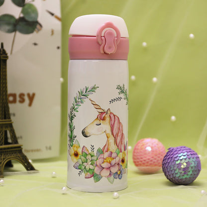 Cartoon Stainless Steel Vacuum Cup